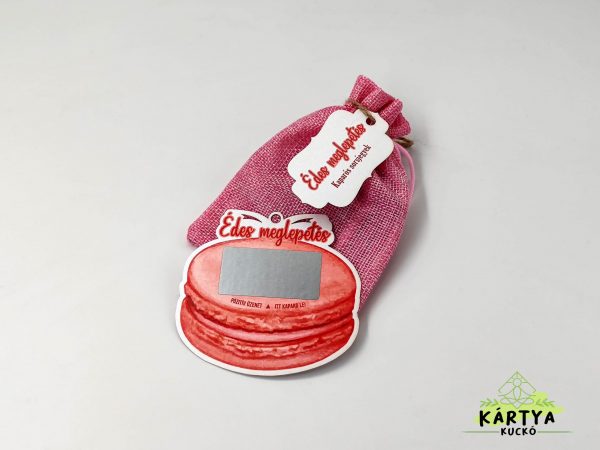 Élénk színekben pompázó kaparós meglepetés kártyák