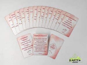 Jó Anya vagy kártyacsomag – 20 darabos megerősítő lap baba lábnyomos dizájnnal